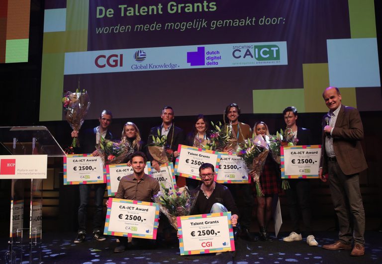 Winnaars van een CA-ICT award