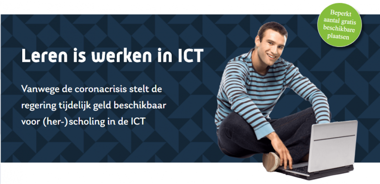 Volg gratis een opleiding via CA-ICT met behulp van de subsidieregeling NL Leert Door